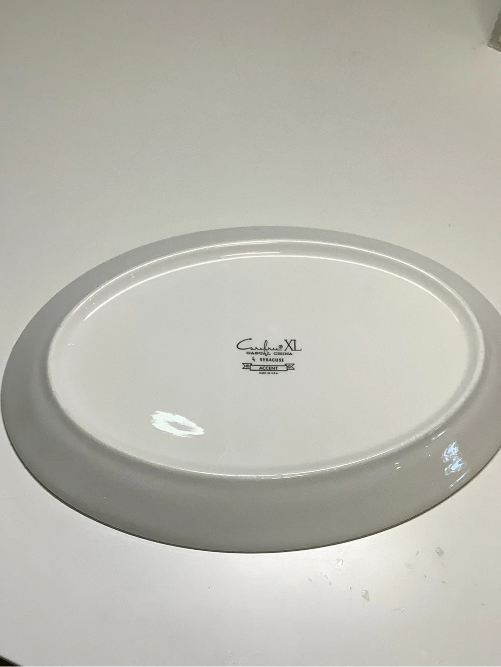 Syracuse Carefree China ACCENT Platter 12 1/2” L